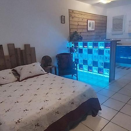 Grand Studio En Bas De Villa Avec Vue Sur Mer Au Carbet Le Carbet Kültér fotó
