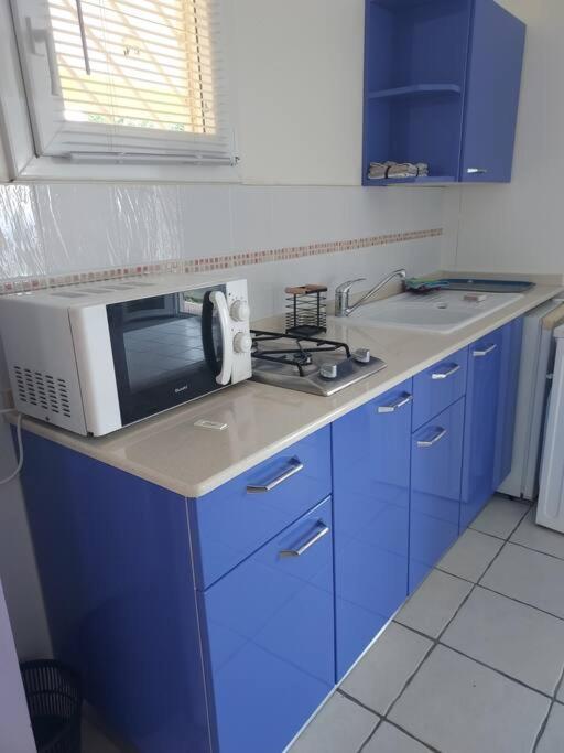 Grand Studio En Bas De Villa Avec Vue Sur Mer Au Carbet Le Carbet Kültér fotó